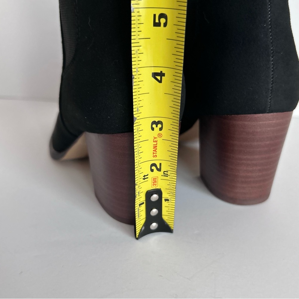🍒NEW IN BOX J. Crew Factory Rory Microsuede Boots. Black Suede. Size: 8.5 - Picture 9 of 11